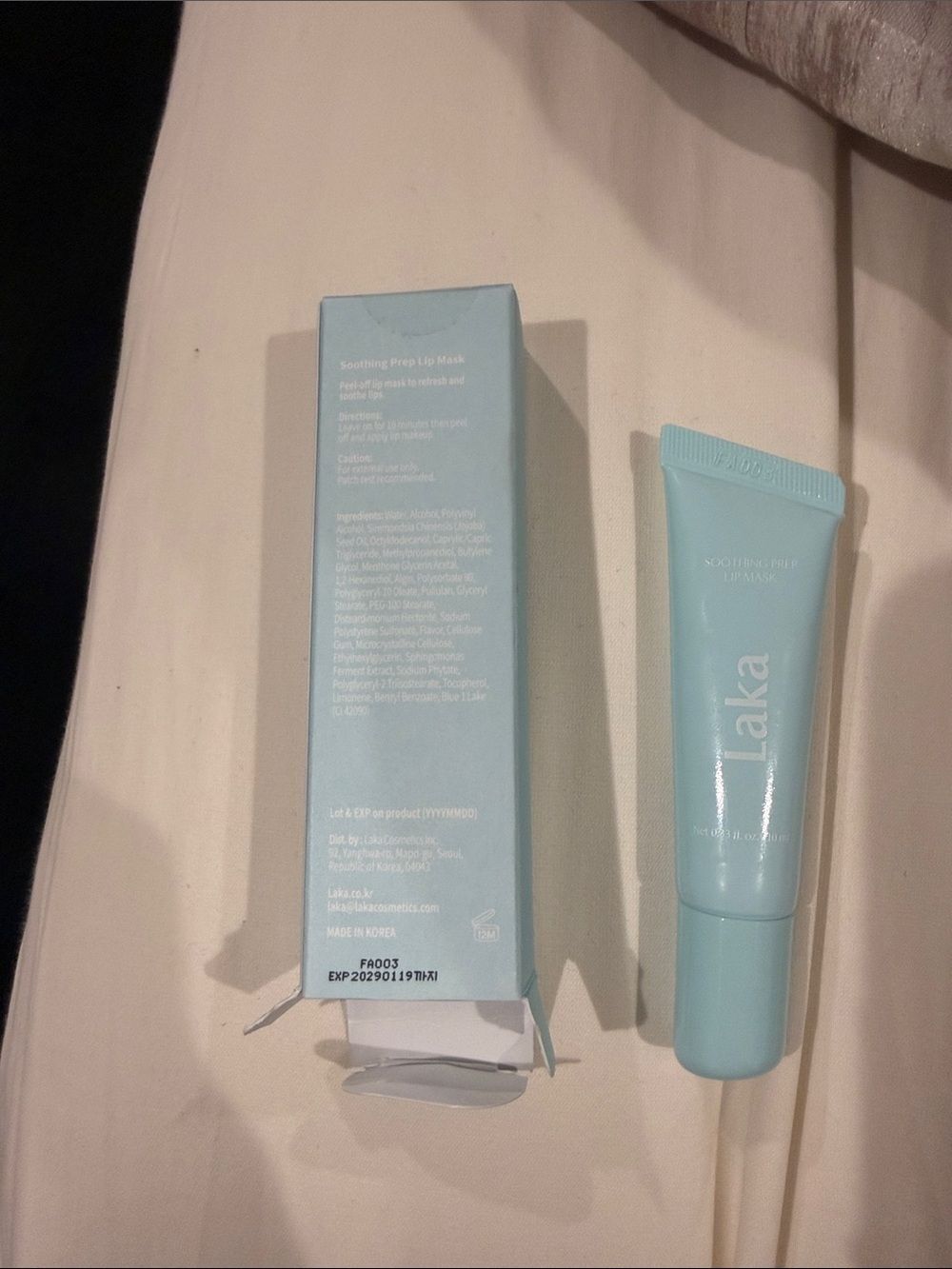 Soothing Prep Lip Mask — Light Blue - Picture 5 of 5